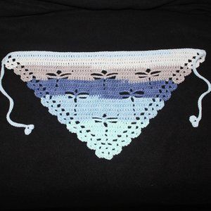 NEW Dragonfly Crochet Hair Bandana Cottagecore HANDCRAFTED